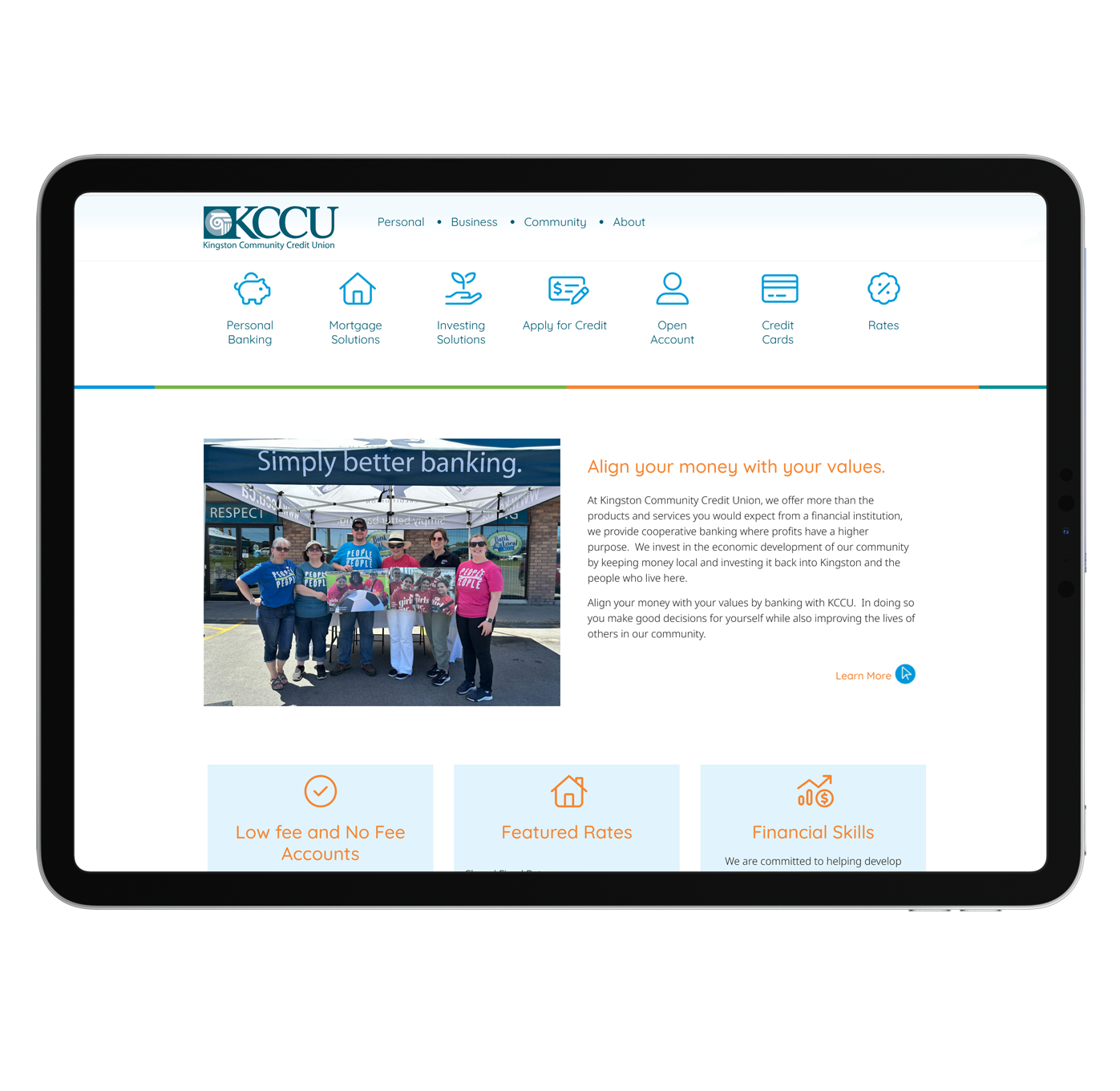 credit-union-website-design